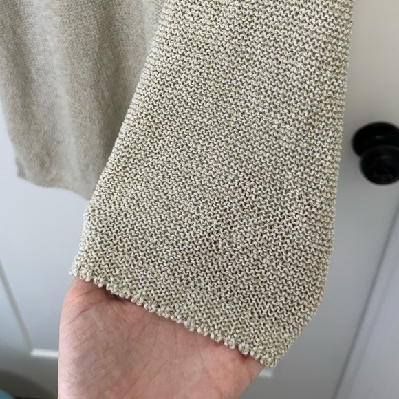 J. Jill Cream Knit Sweater - Picture 7 of 9